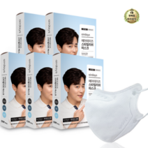 라이브잇 에어데이즈 스타일리쉬 마스크 대형 KF94, 흰색, 45개, 10개입