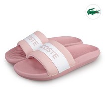 라코스테신세틱텍스타일여성슬라이드슬리퍼41CFA0011208