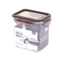 셰프웨어 퍼펙트씰 프레쉬 밀폐용기 직사각 1.3L 일체형 항균패킹 전자레인지 냉동실용기, 1개