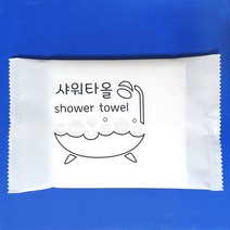 버블메이트 일회용 샤워 타올 500개 개별 포장 위생 업소용 거품 바디 스폰지, 1box