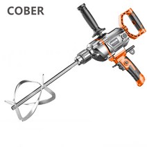 COBER 시멘트 믹서기 전기 드릴 콘크리트 12mm드릴x5 세트 4980W/3000R, 1개