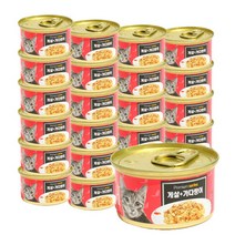 런치 골드 프리미엄 참치와 게살 캔 80g x 24개, 단품, 단품