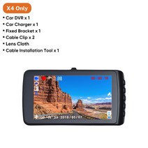 어라운드뷰 후방 사이드 카메라 -자동차 대시 캠 DVR 블랙박스 동영상 레코더, 01 No 뒷 화면 Camera_01 32G