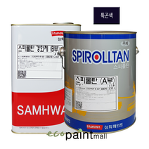 철재 스피롤탄 4L 유광 무광 자동차 차량 샌드위치판넬 공장지붕 아크릴 우레탄 페인트 [삼화페인트], 10. 특곤색 (유광), 4000ml, 1개