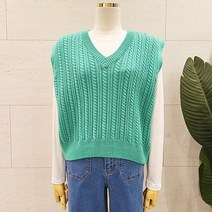 이랜드 [에잇컨셉]세로V조끼(KT) 단색조끼 C23C1FVE004 (2컬러)_부천점