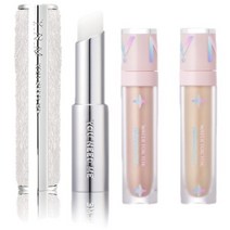 YNM 와이엔엠 내추럴 멜팅 허니 립밤 워터톡톡 하이라이터 틴트 스틱 세트, 내추럴멜팅립밤1개 + 로즈골드1개