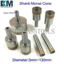 절단기 타일커터기 커터 공구 타일커팅기 무료 배송! 모스 콘 직경: m ~ 130mm. 소결 다이아몬드 코어 드릴 비트 유리 드릴링 기계용 좋은 품질 118077, 48mm, Morse Cone Drill