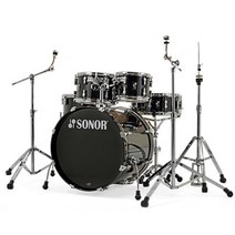 소노 Sonor AQ1 드럼세트 하드웨어포함 블랙 17500410