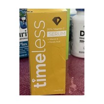 타임리스 스킨 케어 0% 비타민 C + E 페룰산 세럼 - 풀 사이즈(oz/30ml
