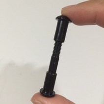 전동킥보드부품 전동킥보드배터리 샤오미 미지아 M365 용 힌지 볼트 수리 경화 강철 잠금 고정 나사 접이식 후크 스쿠터 교체 부품 Pothook, 03 Bolt Screw Black