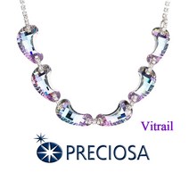 [프레시오사] PRECIOSA CALISTA Necklace-Vitrail Light (Zirconium Crystal / Ag 925/Rh)