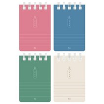 1000 스프링 합지상철수첩, 1개입 색상랜덤배송