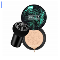 SUREYOULiKE 20g 버섯 헤드 에어 커버 쿠션 CC 크림 모이스춰 라이징 파운데이션 Natural Brightening Makeup BB 크림, 자연색, 1개