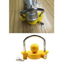 커플러 락 볼 카라반 잠금 도난방지 트레일러 캠핑카 여행 트레일러 액세서리에 대한 헤비 듀티 트레일러 후크 범용