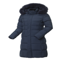 르까프 DOWN JACKET 가볍고 소프트한 터치감 중기장 덕다운 여성 패딩.