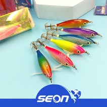나라샵 수평 왕눈이 미니 크리스탈 레이저에기 꼬마 비늘에기 갑오징어 쭈꾸미 문어, 꼬마에기(야광), 무지개