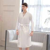 남자샤워가운 배스로브 목욕 남성 여성 와플 잠옷 긴 여자, b1, 리터 55-70kg