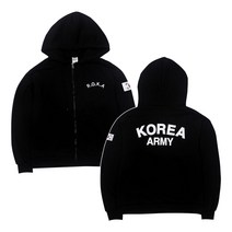 국산 특양면 ROKA 로카 후드집업 (5color) - 남여공용 커플 군인 로카티