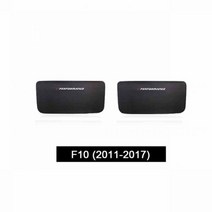 자동차 인테리어 뒷좌석 보호 패드 킥 방지 매트 스티커 액세서리 BMW E90 F30 F10 G30 X1 E84 F21 F34 F36 2 개, Black-B