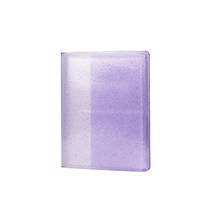 후지필름 인스탁스 mini11 용 포켓 사진 앨범 PVC 소프트 미니 소책자 그림 케이스 3 인치 컬러 64, 02 Purple