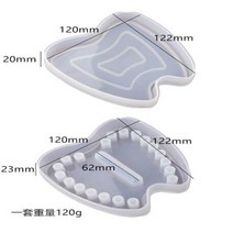 레진 몰드 실리콘 나비 아기 치아 저장 기념, teeth storage box