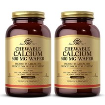 솔가 츄어블 칼슘 500mg 120정 4개월 X 2병, 단품, 단품