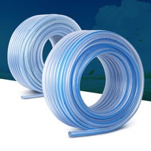 편사호스 고압 고무 pvc 분무기 연질 물호스연결 투명 수도꼭지, 보급형편사호스 19x45