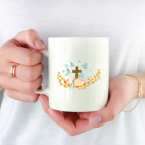 주문제작 교회머그컵 십자가 굿즈 소량 대량 인쇄, 오른쪽