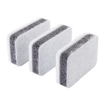 이케아 스밤피그 스펀지 3P 거친면+부드러운면 그레이화이트 11x7cm 폴리우레탄, 1개, 1개