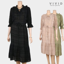 [비비드 시크릿가너] [VIVID SG][VIVID SG] 러블리프릴플래어원피스 VS126