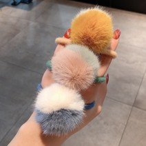 파스텔 컬러타입 머리끈 7개 SET