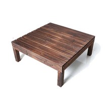 조립식 평상 마루 원목 야외 낚시터 데크 정자 정원, 90x90x36cm