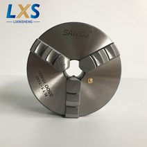 SANOU 드릴링 밀링 머신용 수동 K11-100 강화 셀프 센터링 선반 척 4 인치 3 턱, 한개옵션0
