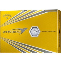 Callaway 캘러웨이 워버드 골프볼 컬러 무광 예쁜 선물용 특이한 여자 골프공, 신모델개, 1다스(12팩) + 화이트
