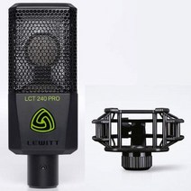 LEWITT LCT 240 PRO ValuePack 블랙 콘덴서 마이크, LCT 240Pro