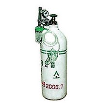 호흡용품 고압 산소탱크통 40L 산소메타불포함 오투 가정용 노약자 환자용, 1개