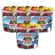 하리보 슈퍼 마리오 570g Haribo Super Mario, 4팩