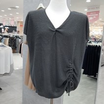 에이비에프지 (가을신상)AFU3GW V넥 꼬임 스트링 니트