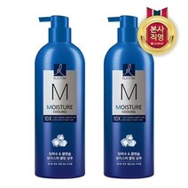 LG생활건강 엘라스틴 모이스처 10X 쿨링 샴푸 680ml X 2개