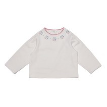 [M밍크뮤D] 23SS (IV)열매자수스티치맨투맨 티셔츠 3311533404 출산준비물 신생아선물 배내수트 배내저고리