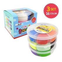 학용품 컬러 클레이 세트 3 SET 16 COLOR