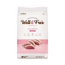 펠리코 웰식스프리 웨이트케어 캣 연어 고양이 사료 1.8kg / 5.6k 유기농 애묘사료 well6free 올하트, 웨이트케어 캣(연어) 1.8kg