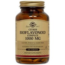 솔가 SOLGAR 피부영양제 비타민P 바이오플라보노이드 1000mg 100정, 1개