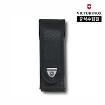 [빅토리녹스 공식] 맥가이버 캠핑 멀티툴 스위스 아미 나이프 칼 전용 벨트 파우치 블랙 4.0504.3, 단품