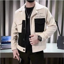 블루레이크 남자 자켓 코트 라펠 비즈니스 스트릿룩 봄버 가을 겨울