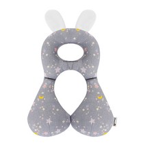 보니숑 신생아 아기짱구베개 M, 밀키웨이