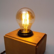 공간LED 에디슨전구 LED전구 인테리어조명, LED 에디슨 전구 A60 3W YD