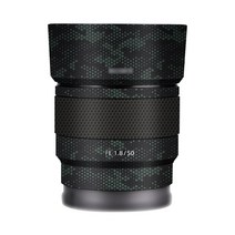 SONY50 1.8 / 50 1.8 렌즈 비닐 데칼 스킨 안티 스크래치 랩 커버 소니 FE 50mm F1.8 (SEL50F18F) 렌즈 스티커 필름, Mamba Green