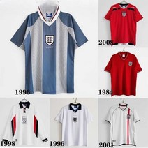 레트로축구유니폼 잉글랜드 영국 국대 단체 축구복, 1998 반바지 S, 1개
