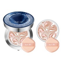 에이지투웨니스 크리스탈 드롭 에디션 팩트 14g HJ 리필1개, 21호 블루 본품1개 리필1개